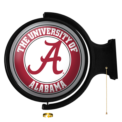 Alabama Crimson Tide Round Rotating Wall Sign