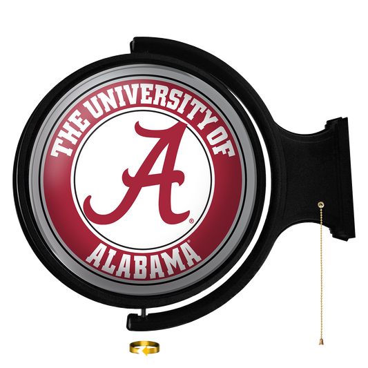 Alabama Crimson Tide Round Rotating Wall Sign