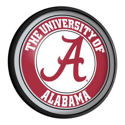 Alabama Crimson Tide Slimline Round Lighted Wall Sign
