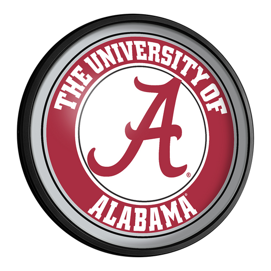 Alabama Crimson Tide Slimline Round Lighted Wall Sign