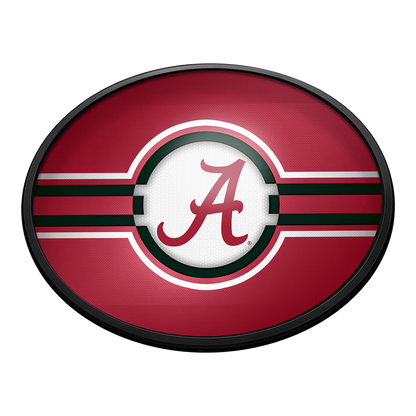 Alabama Crimson Tide Slimline Oval Lighted Wall Sign