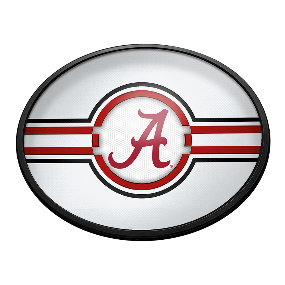 Alabama Crimson Tide Slimline Oval Lighted Wall Sign