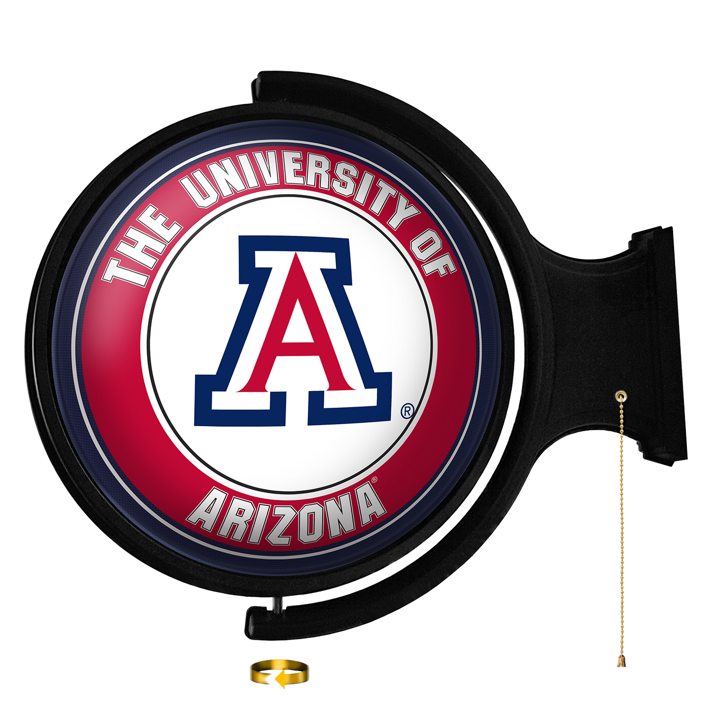 Arizona Wildcats Round Rotating Wall Sign