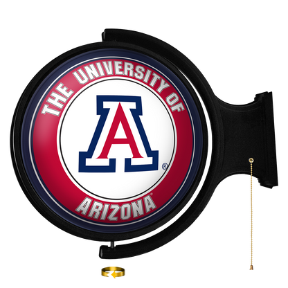 Arizona Wildcats Round Rotating Wall Sign