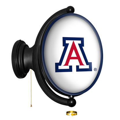 Arizona Wildcats Oval Rotating Wall Sign