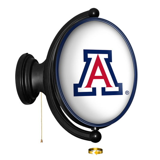 Arizona Wildcats Oval Rotating Wall Sign