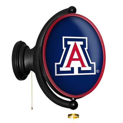 Arizona Wildcats Oval Rotating Wall Sign