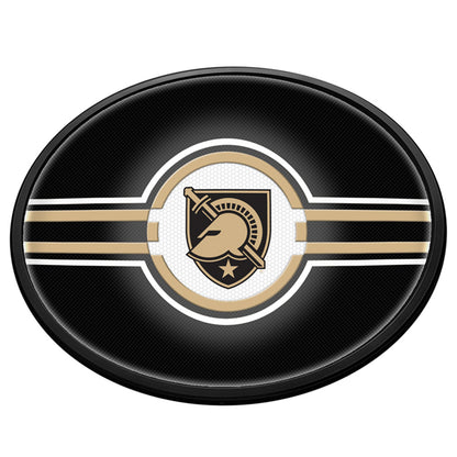 Army Black Knights Slimline Oval Lighted Wall Sign