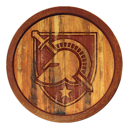 Army Black Knights Branded Barrel Top Sign