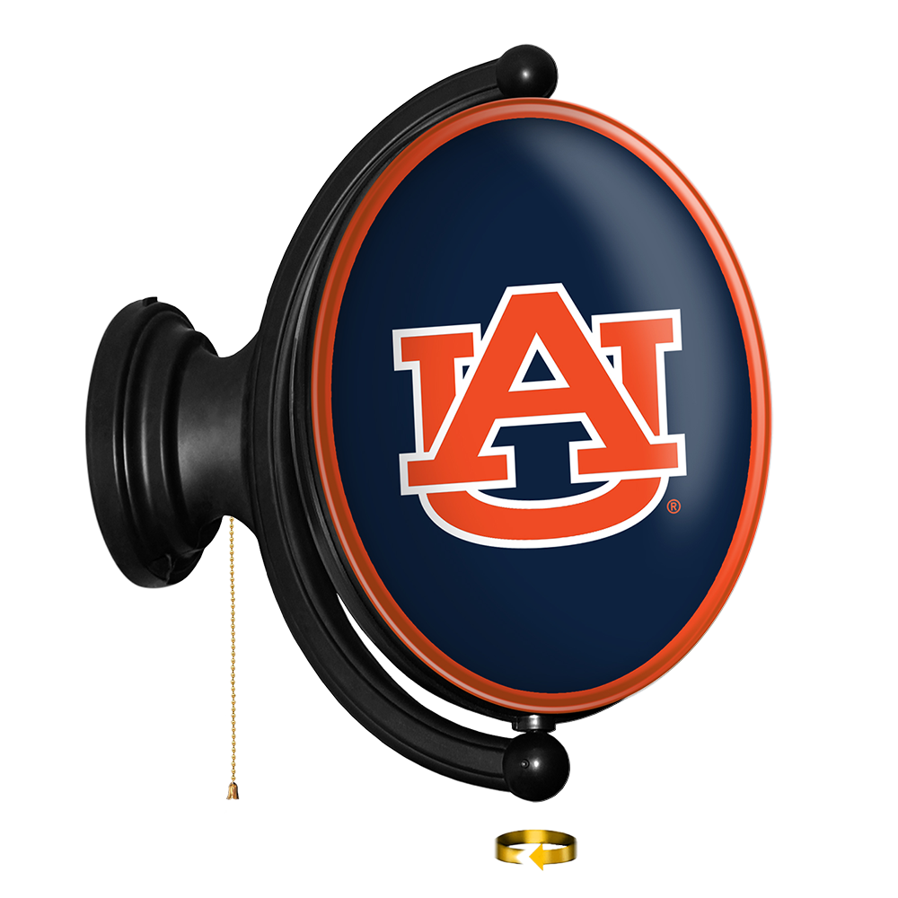 Auburn Tigers Oval Rotating Wall Sign