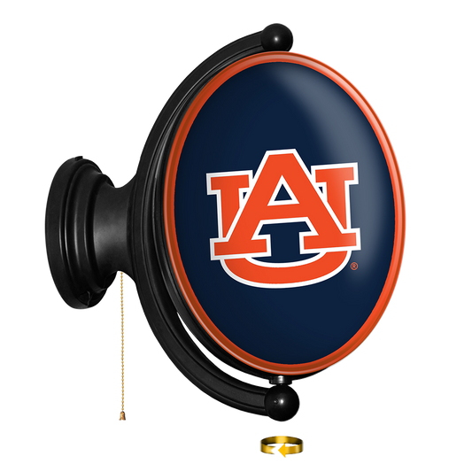 Auburn Tigers Oval Rotating Wall Sign