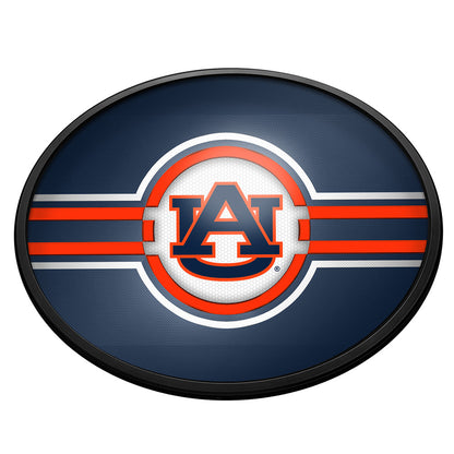 Auburn Tigers Slimline Oval Lighted Wall Sign