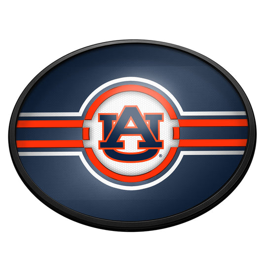 Auburn Tigers Slimline Oval Lighted Wall Sign