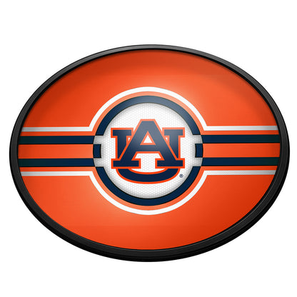 Auburn Tigers Slimline Oval Lighted Wall Sign