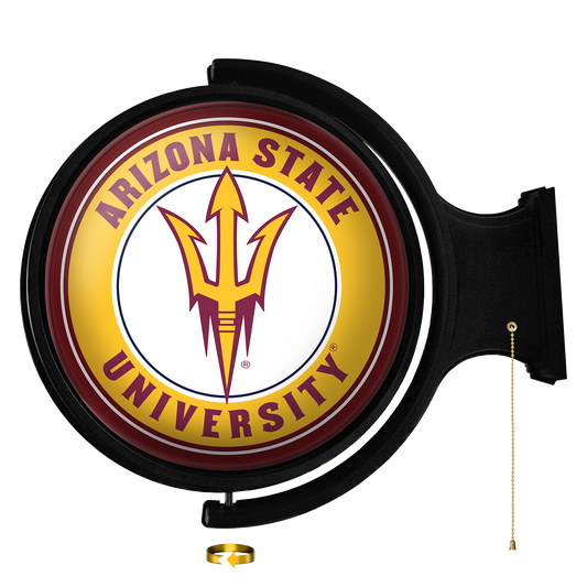 Arizona State Sun Devils Round Rotating Wall Sign