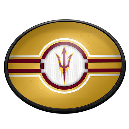 Arizona State Sun Devils Slimline Oval Lighted Wall Sign
