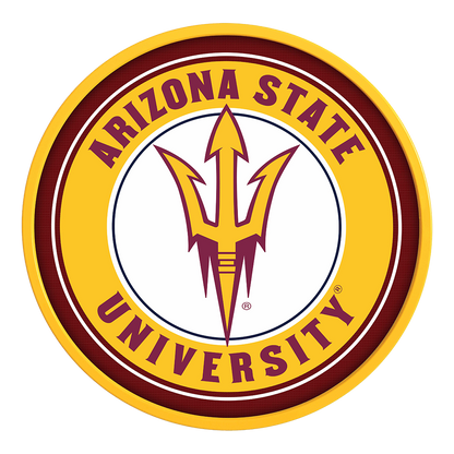 Arizona State Sun Devils Modern Disc Wall Sign
