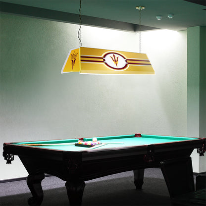 Arizona State Sun Devils Edge Glow Pool Table Light Room View