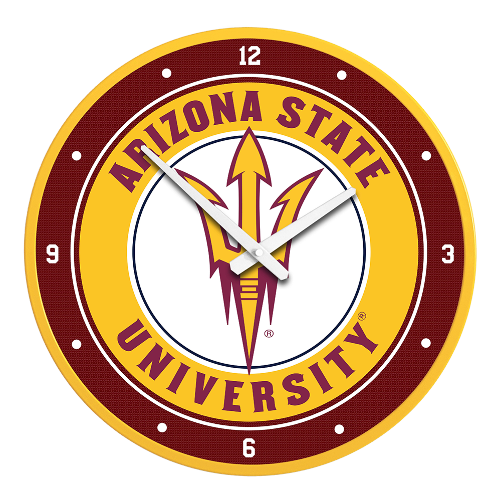 Arizona State Sun Devils Round Wall Clock