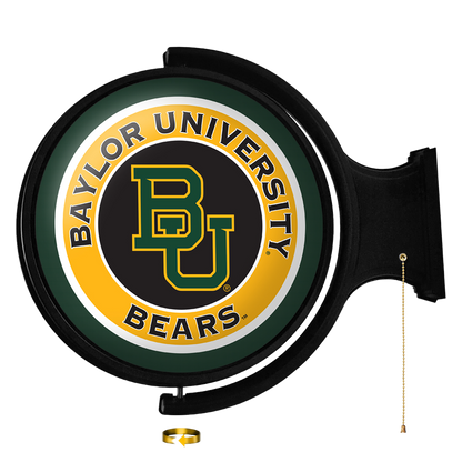 Baylor Bears Round Rotating Wall Sign