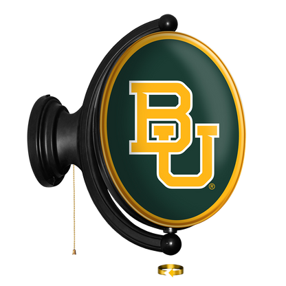 Baylor Bears Oval Rotating Wall Sign