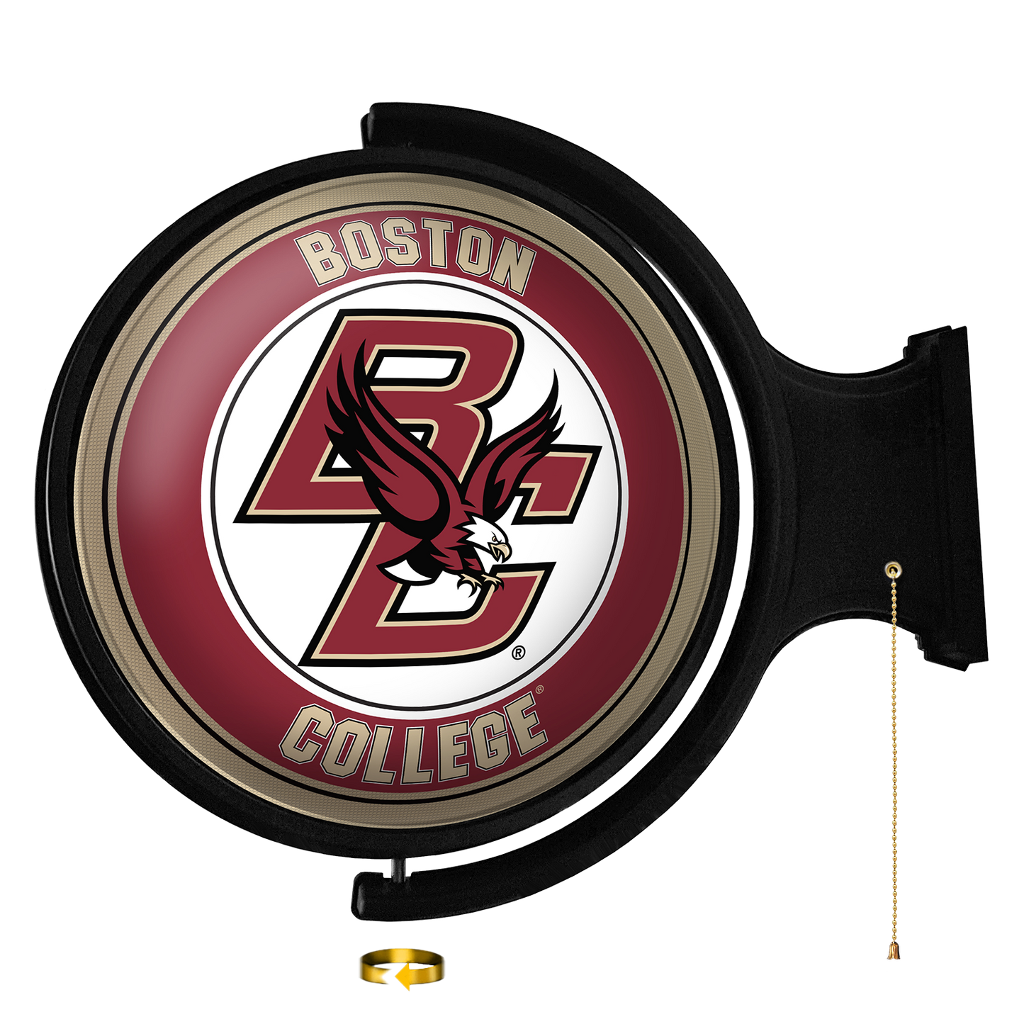 Boston College Eagles Round Rotating Wall Sign