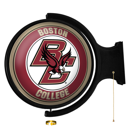 Boston College Eagles Round Rotating Wall Sign