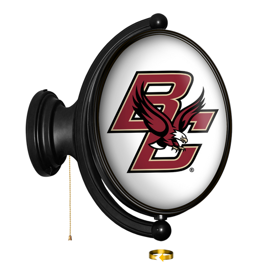Boston College Eagles Oval Rotating Wall Sign