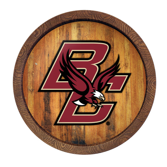 Boston College Eagles Barrel Top Sign