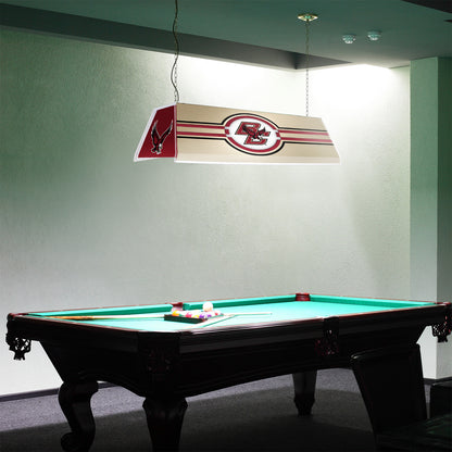 Boston College Eagles Edge Glow Pool Table Light Room View