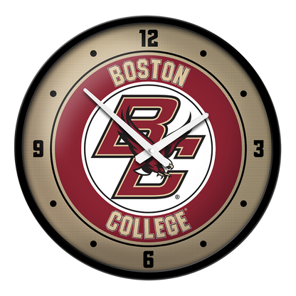 Boston College Eagles Round Wall Clock