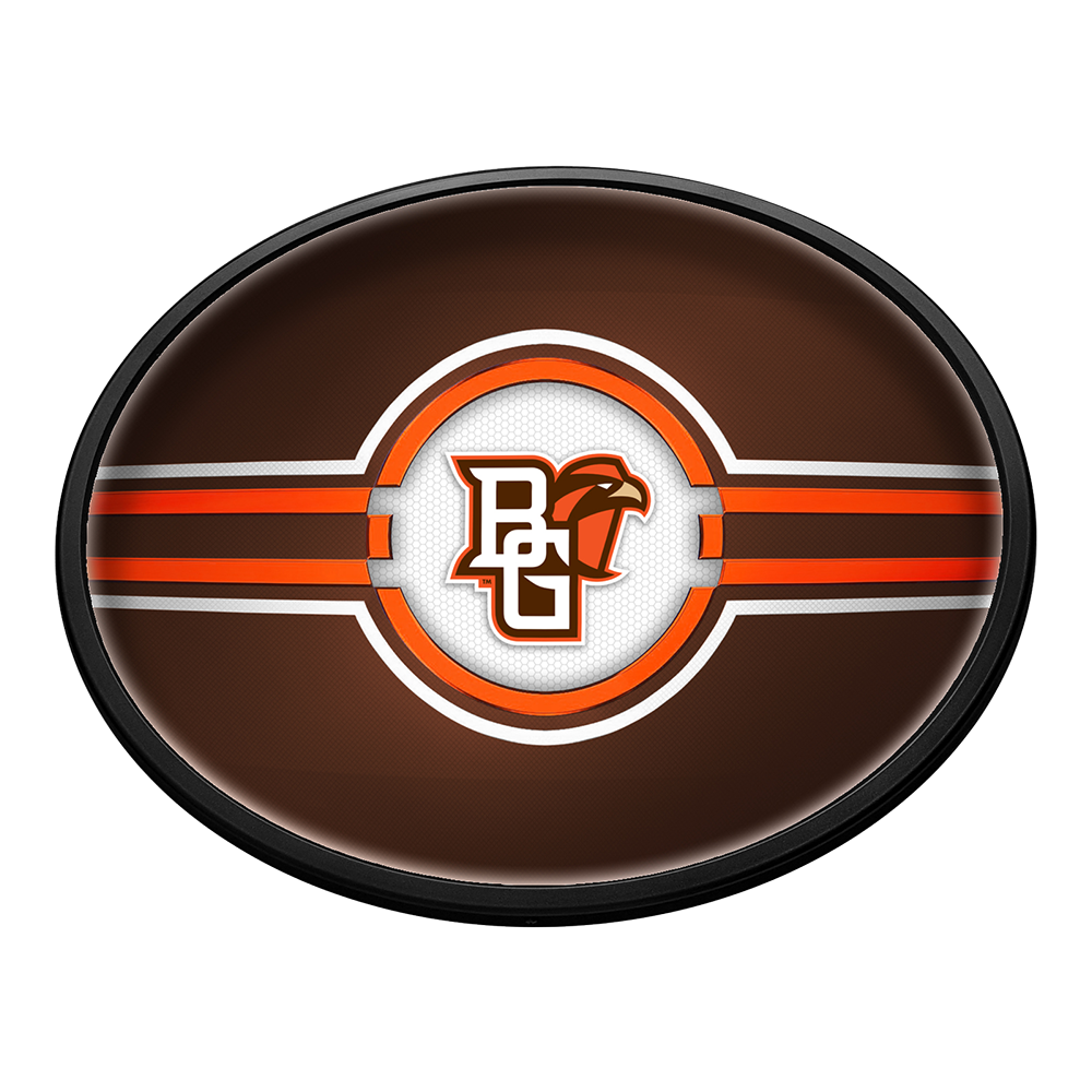 Bowling Green Falcons Slimline Oval Lighted Wall Sign