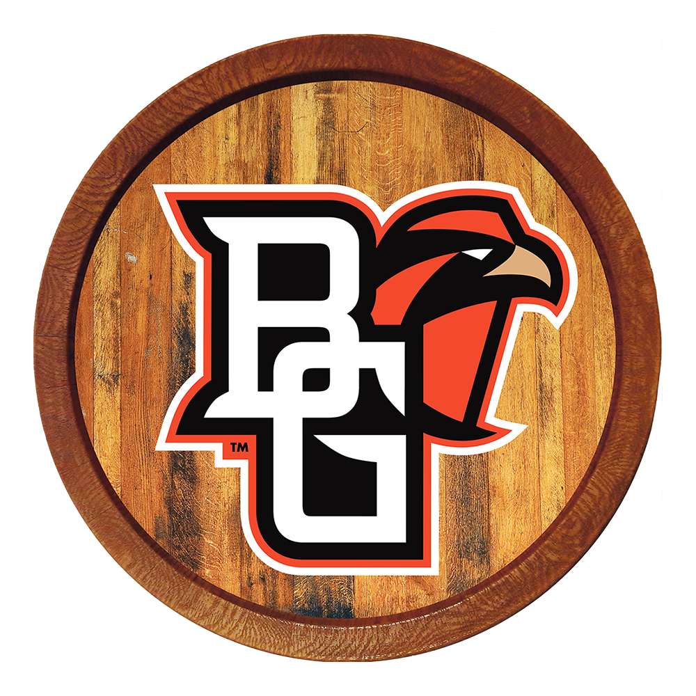 Bowling Green Falcons Barrel Top Sign