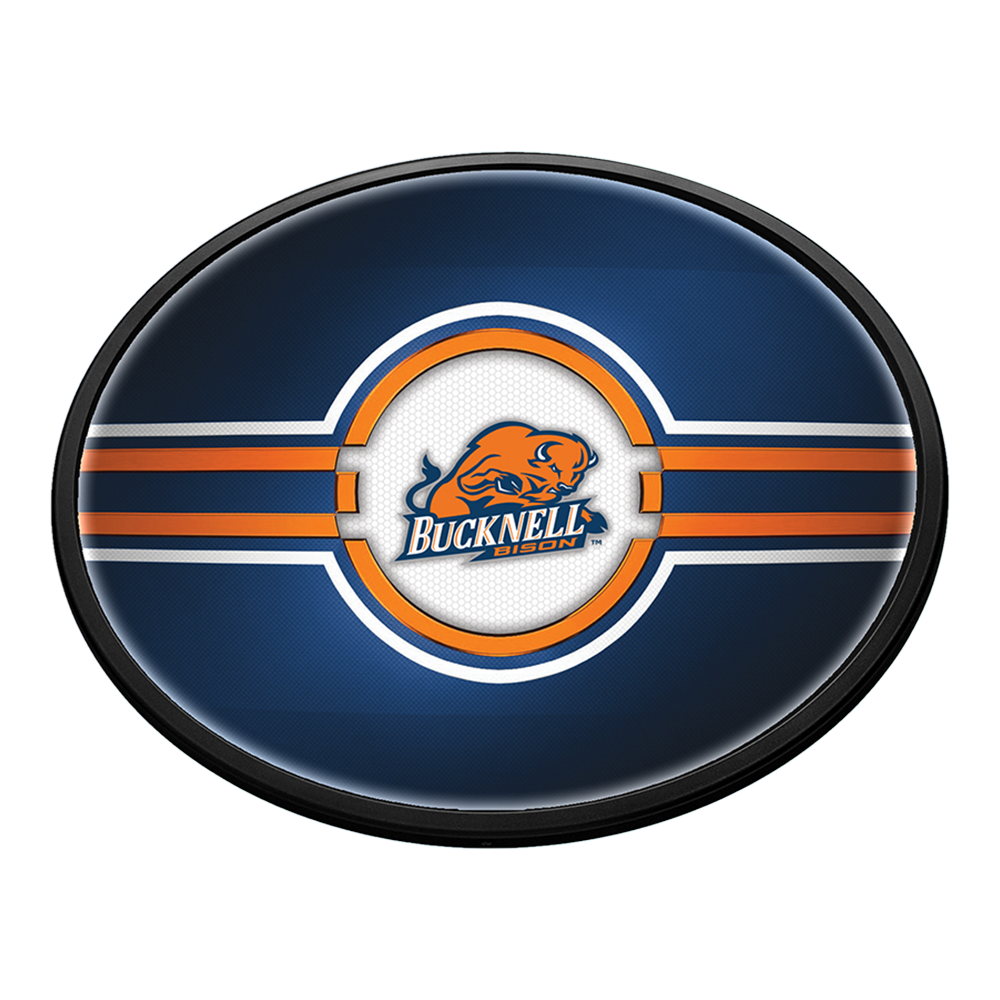 Bucknell Bison Slimline Oval Lighted Wall Sign