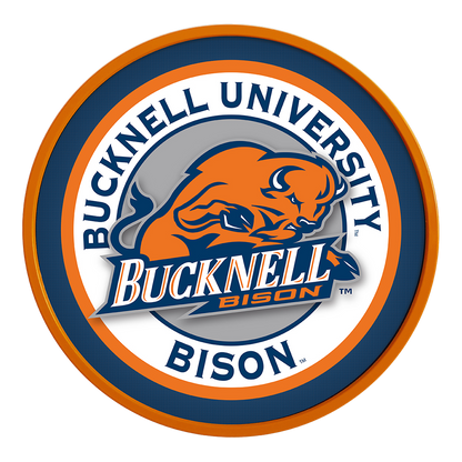 Bucknell Bison Modern Disc Wall Sign