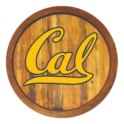 California Golden Bears Barrel Top Sign