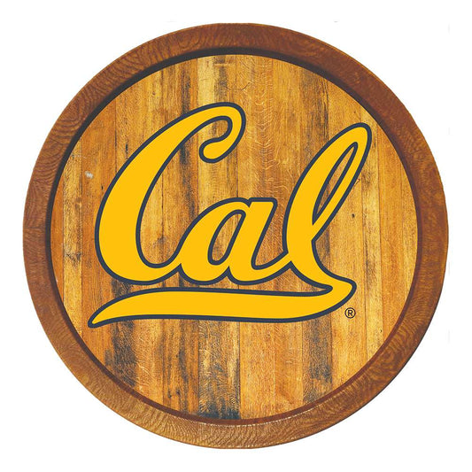 California Golden Bears Barrel Top Sign