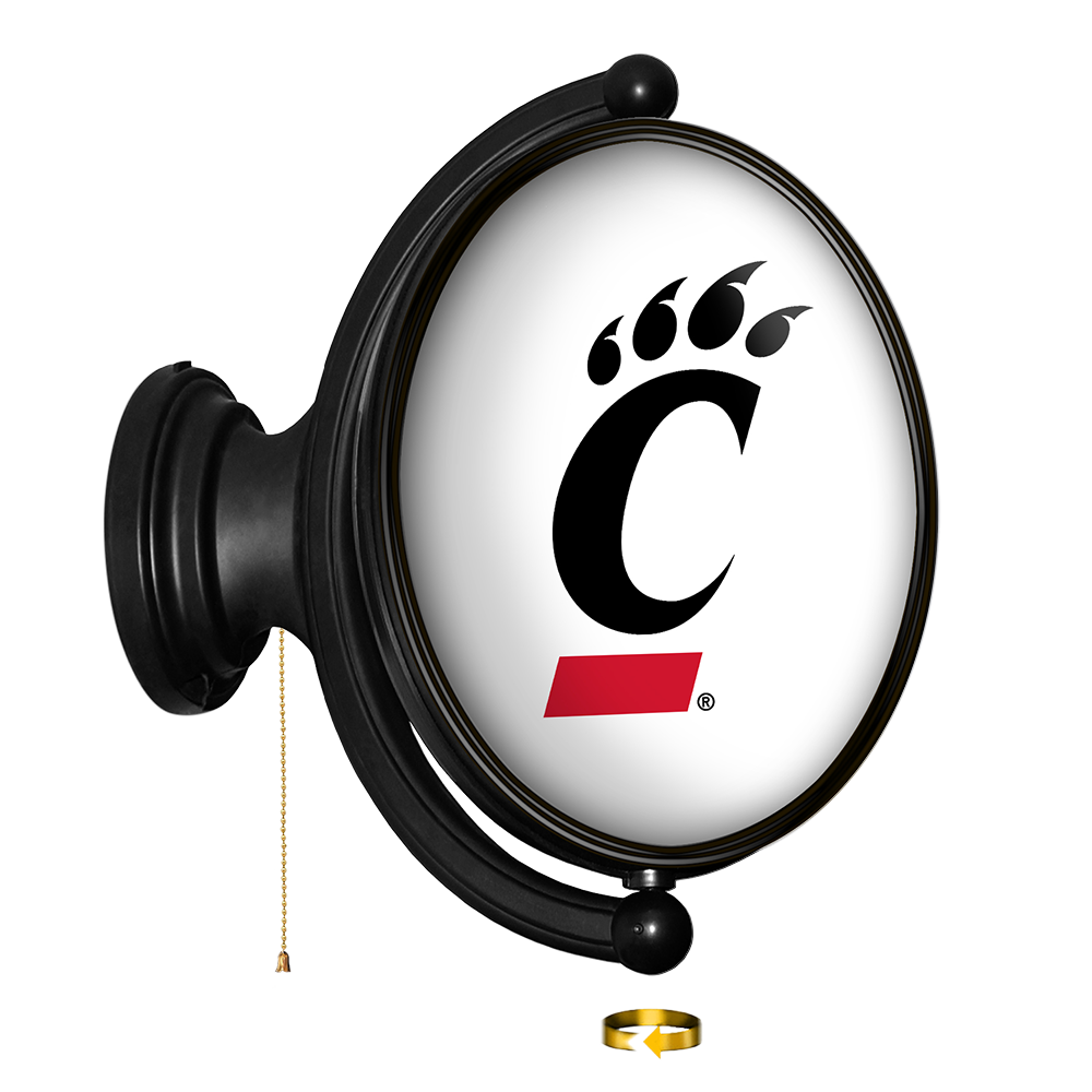 Cincinnati Bearcats Oval Rotating Wall Sign