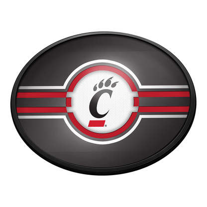Cincinnati Bearcats Slimline Oval Lighted Wall Sign