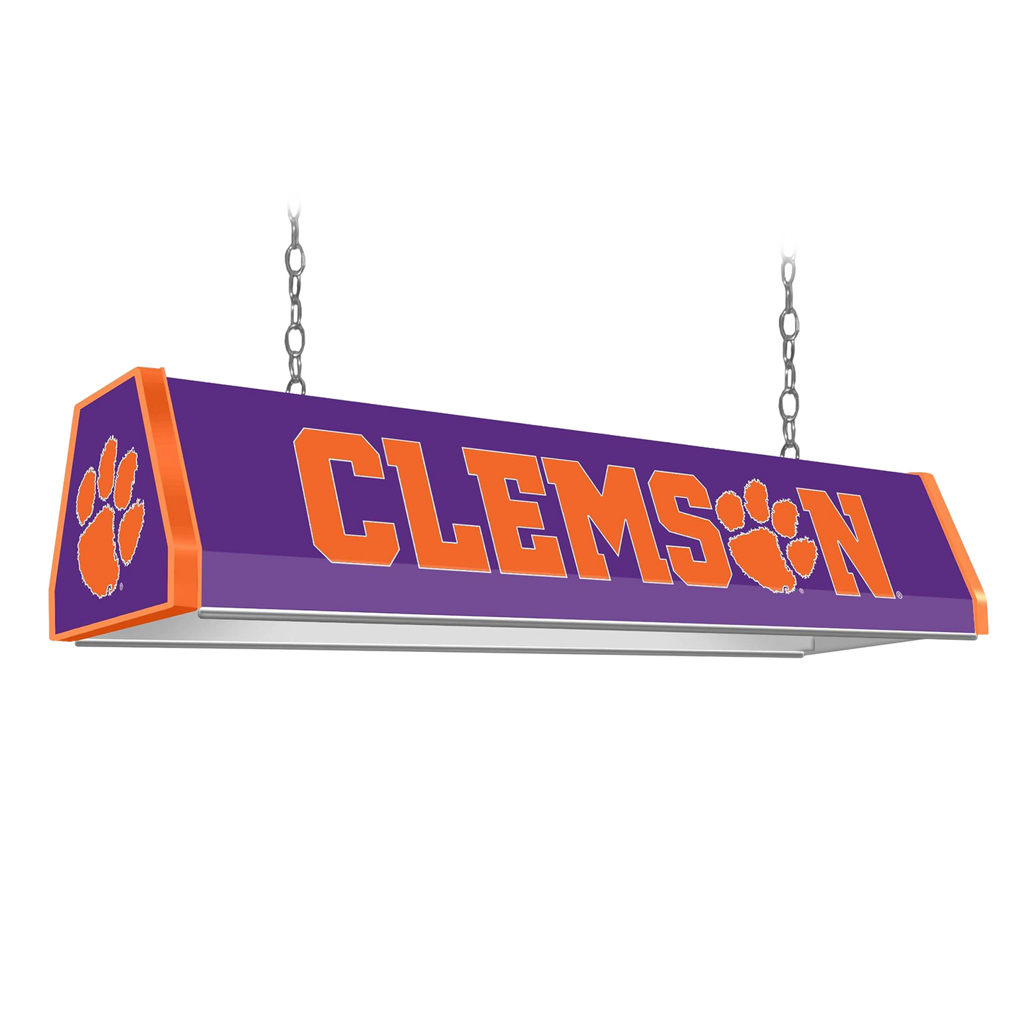 Clemson Tigers Standard Pool Table Light