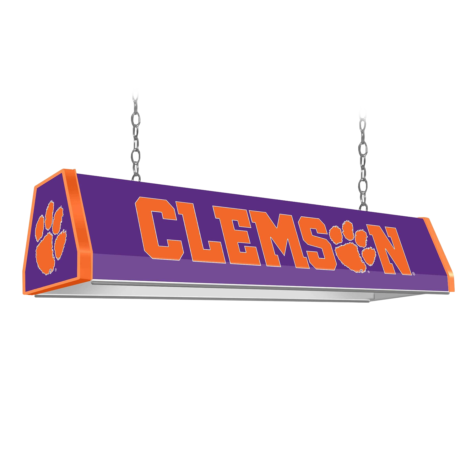 Clemson Tigers Standard Pool Table Light