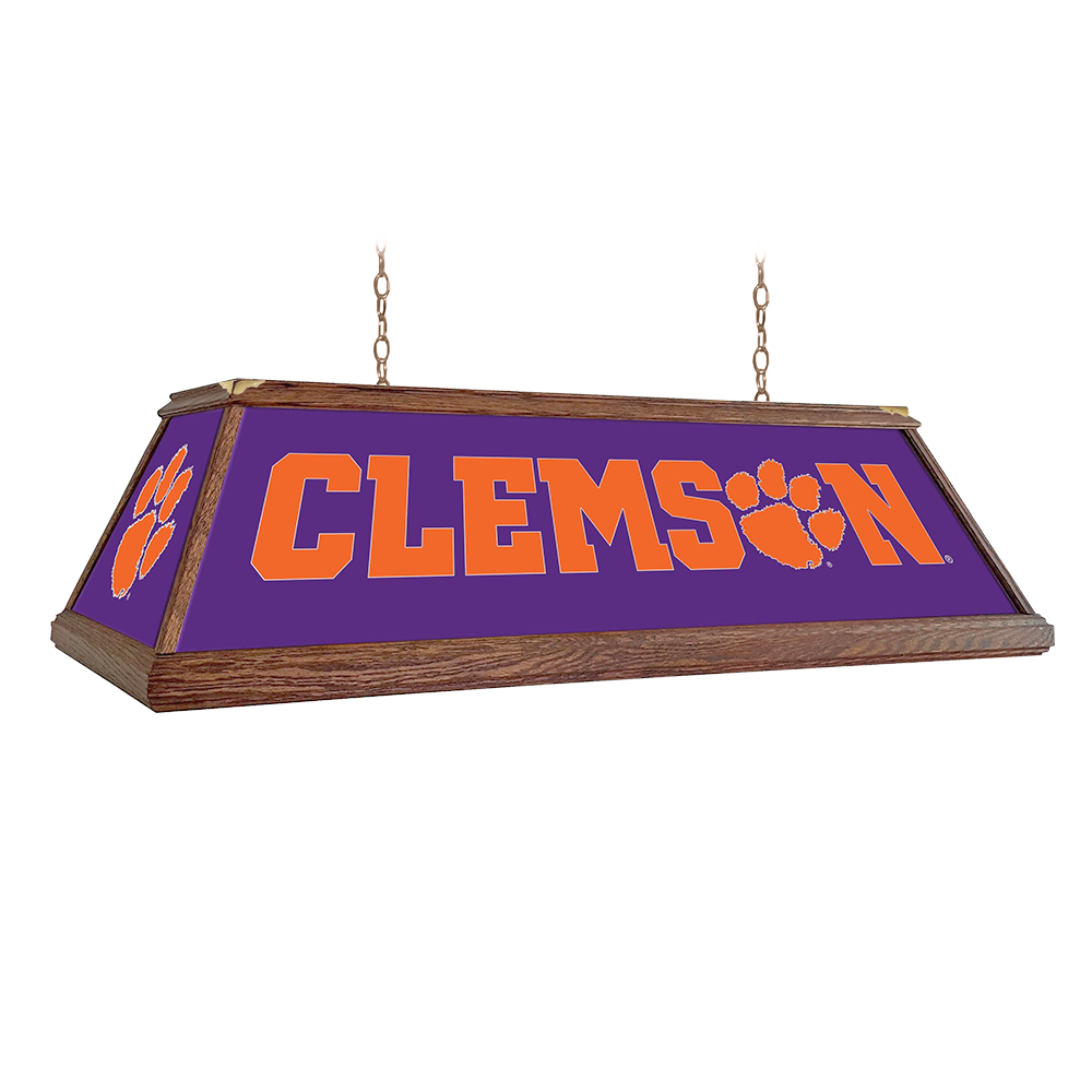 Clemson Tigers Premium Pool Table Light