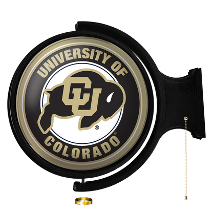 Colorado Buffaloes Round Rotating Wall Sign