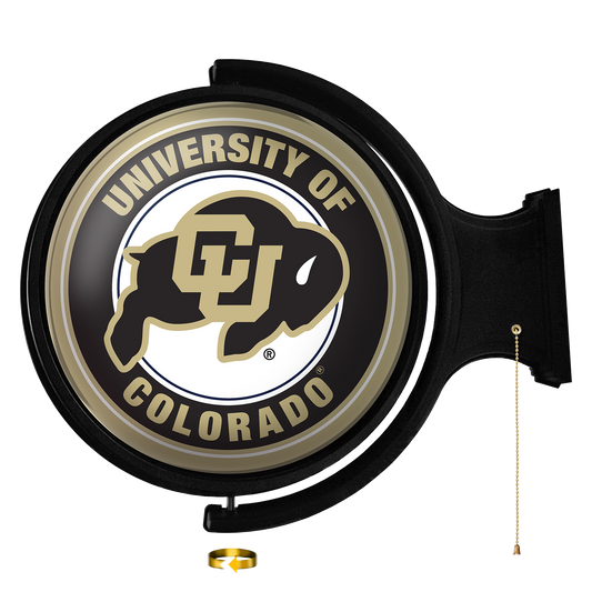 Colorado Buffaloes Round Rotating Wall Sign