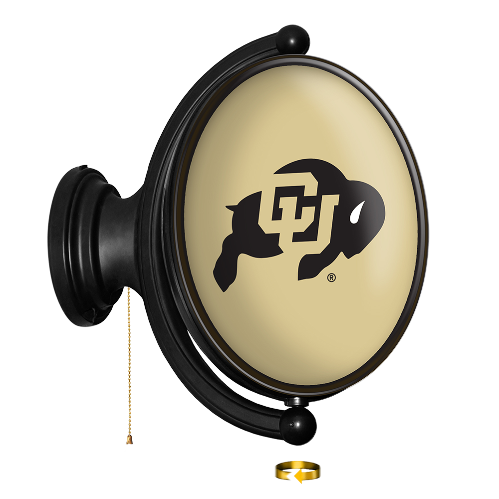 Colorado Buffaloes Oval Rotating Wall Sign