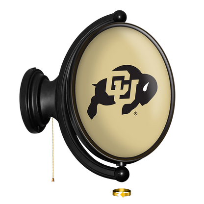 Colorado Buffaloes Oval Rotating Wall Sign
