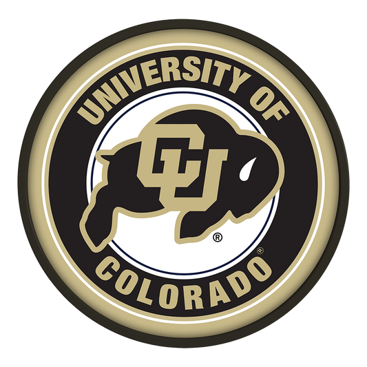 Colorado Buffaloes Modern Disc Wall Sign