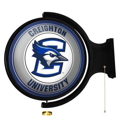 Creighton Blue Jays Round Rotating Wall Sign