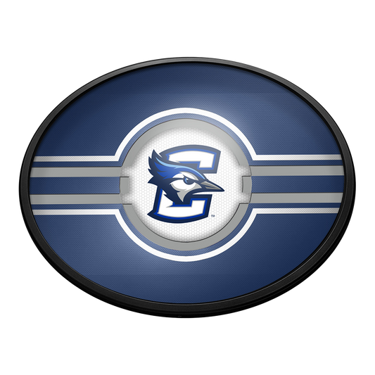 Creighton Blue Jays Slimline Oval Lighted Wall Sign