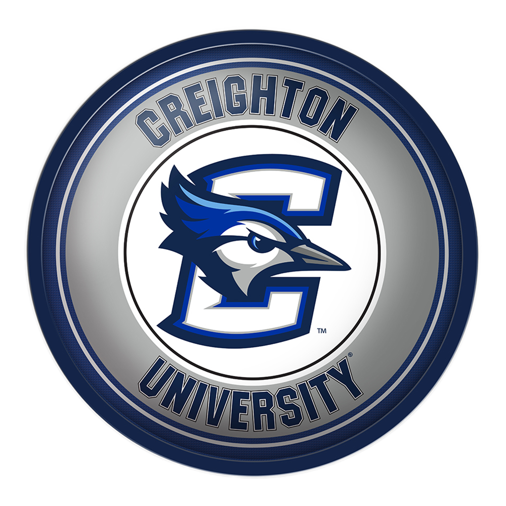Creighton Blue Jays Modern Disc Wall Sign